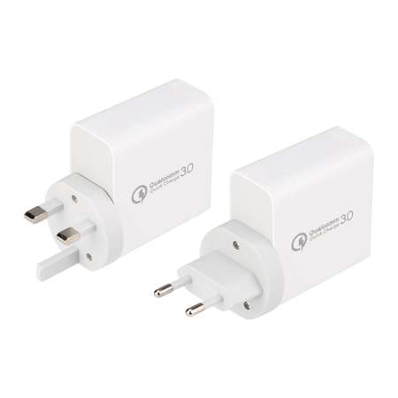 Зарядное устройство REXANT 2 USB и Type-C с переходниками