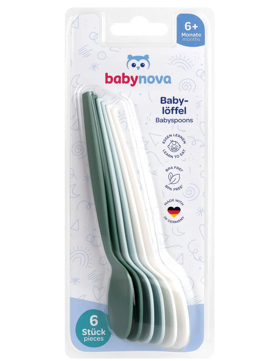 Ложка babynova 6 предм. - фото 2