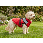 Куртка для собак Sima-Land со светоотражающей шлейкой