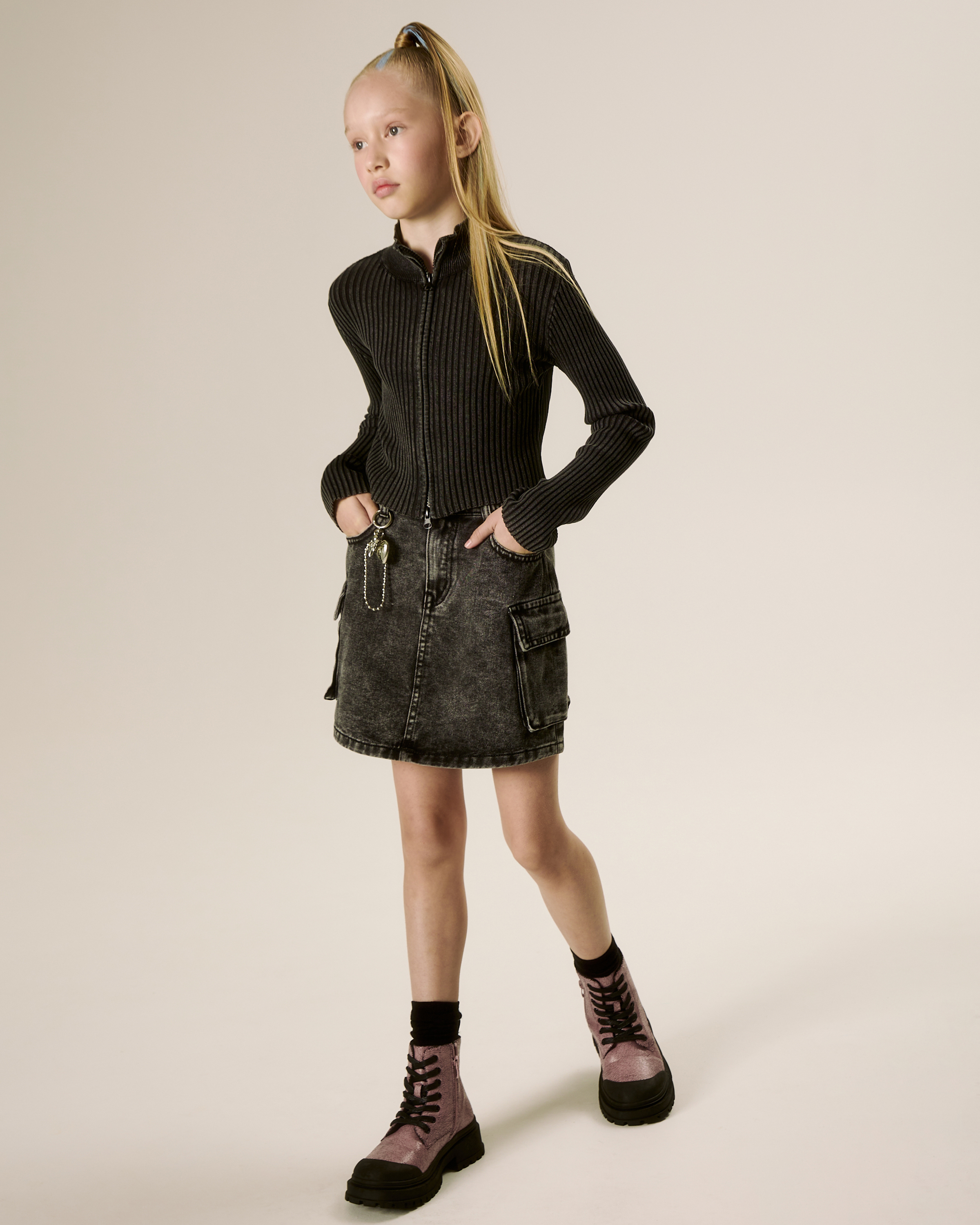 Юбка Futurino Fashion W25FF-1GD03tg-DG - фото 1