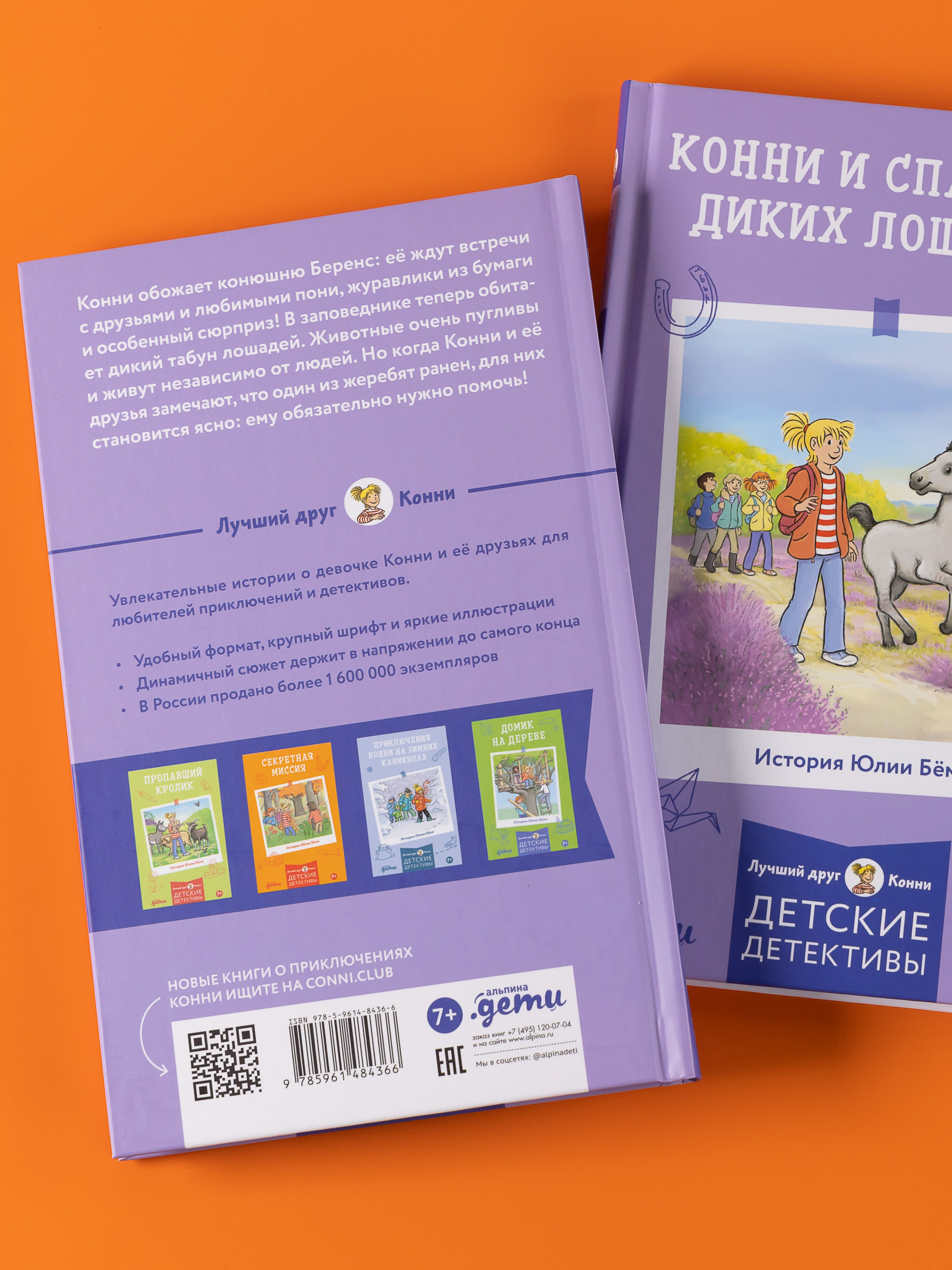 Книга Альпина. Дети Конни и спасение диких лошадей - фото 4