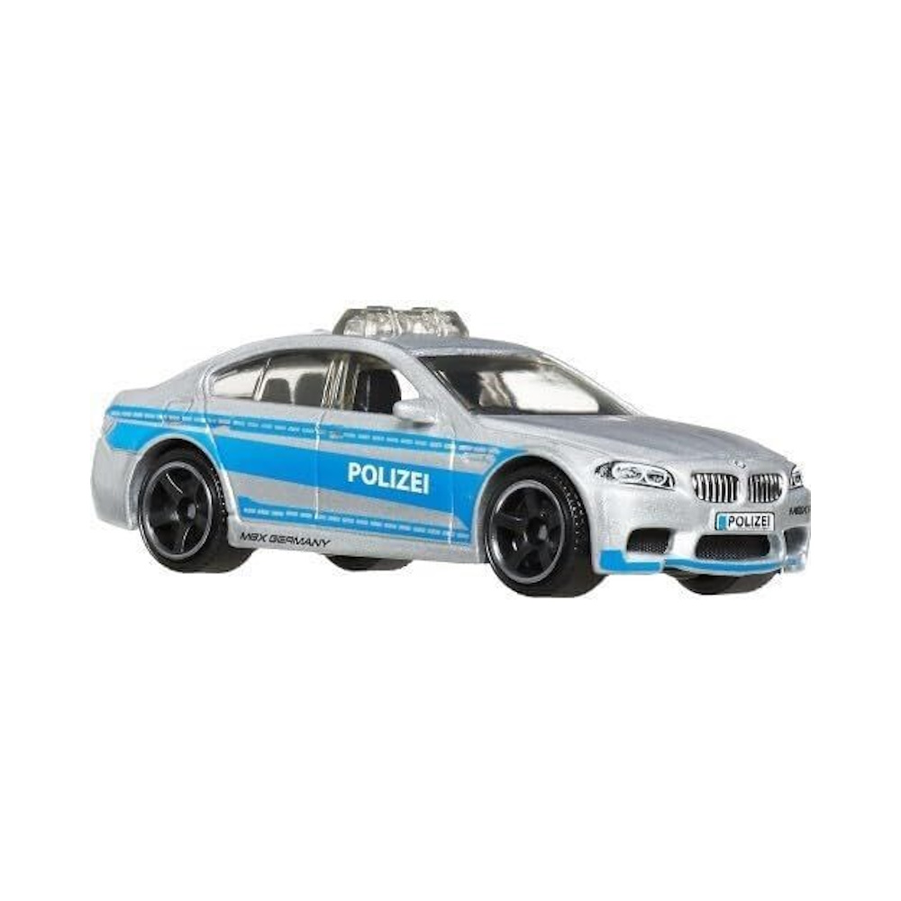 Полицейская машина Matchbox BMW M5 Police 1:64 GGF12/JCH20 - фото 2