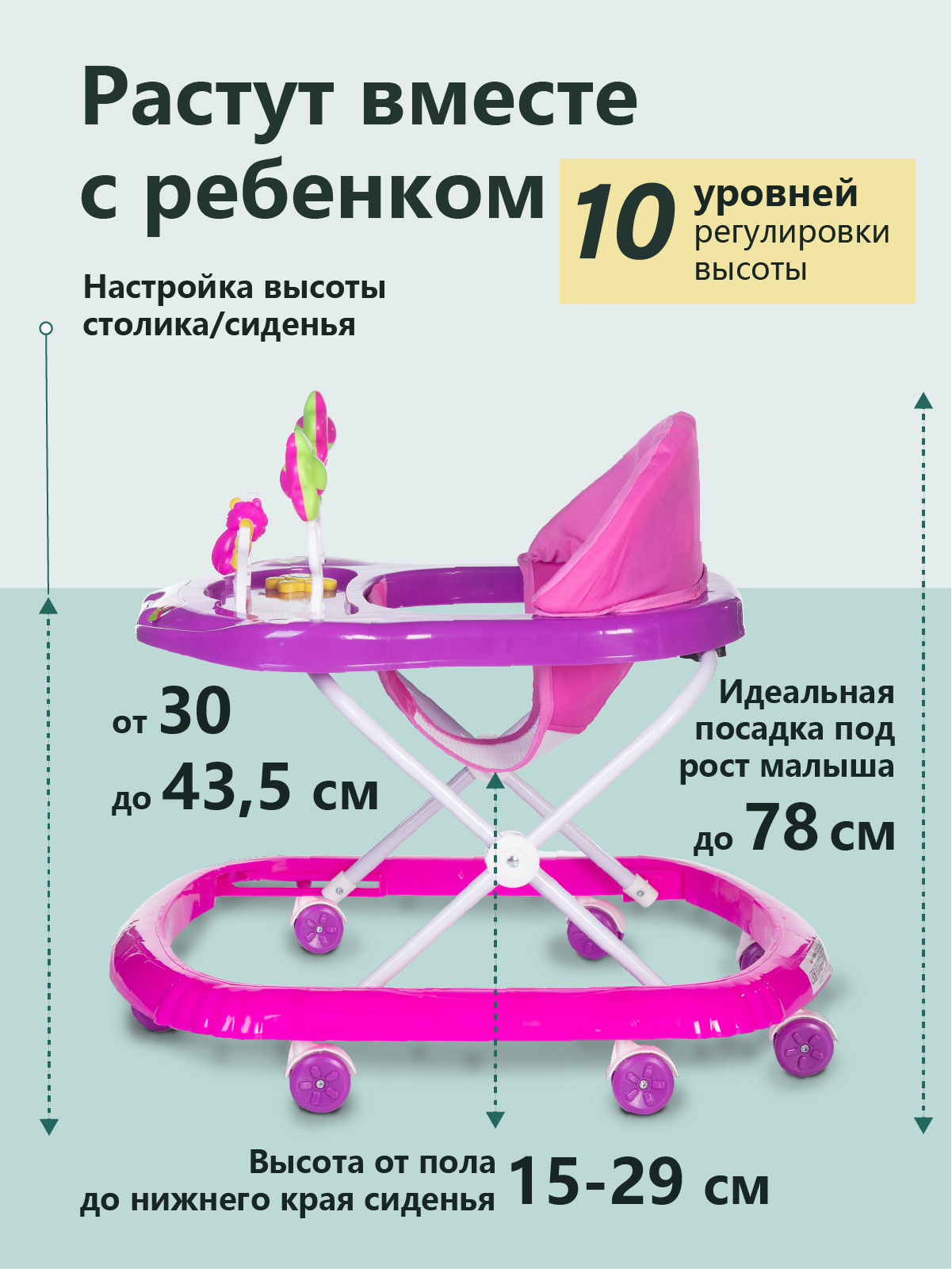 Ходунки Babyhit - фото 3