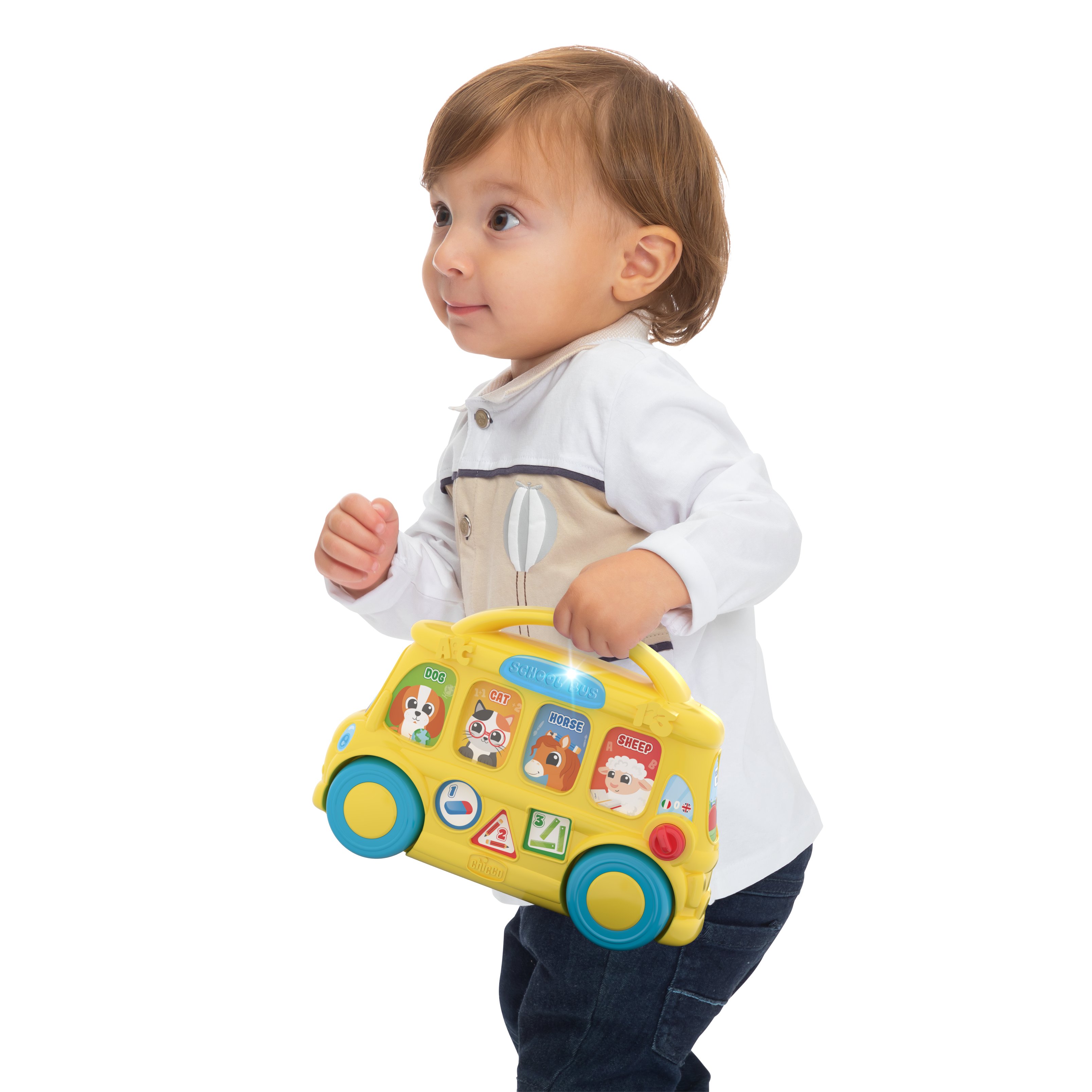 Игрушка Chicco развивающий центр Школьный автобус - фото 5