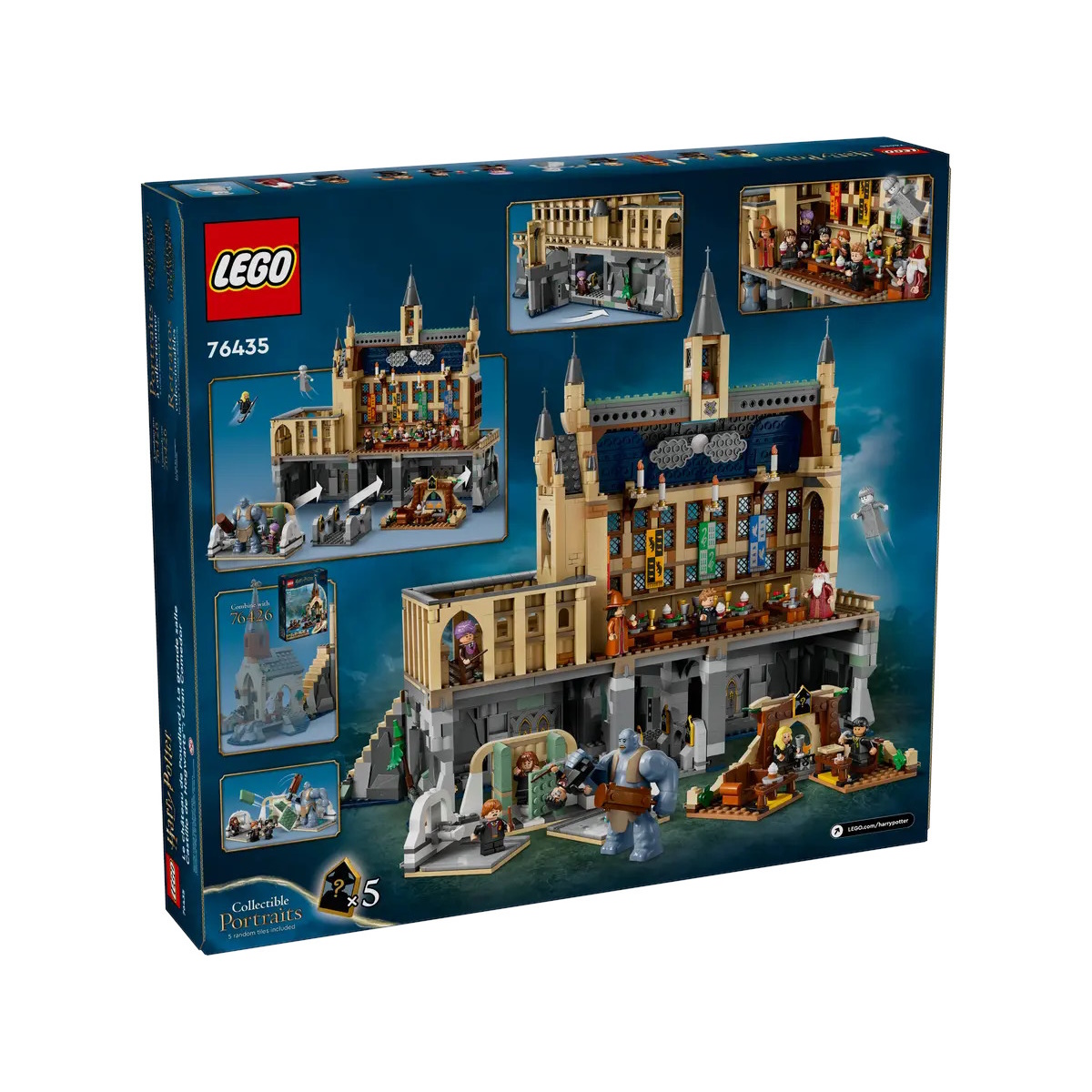 Конструктор LEGO Harry Potter Хогвартс Большой зал 1732 дет. - фото 10