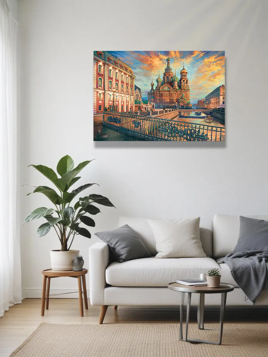 Пазл Рыжий кот 1000 Петербург. Спас-на-крови - фото 4