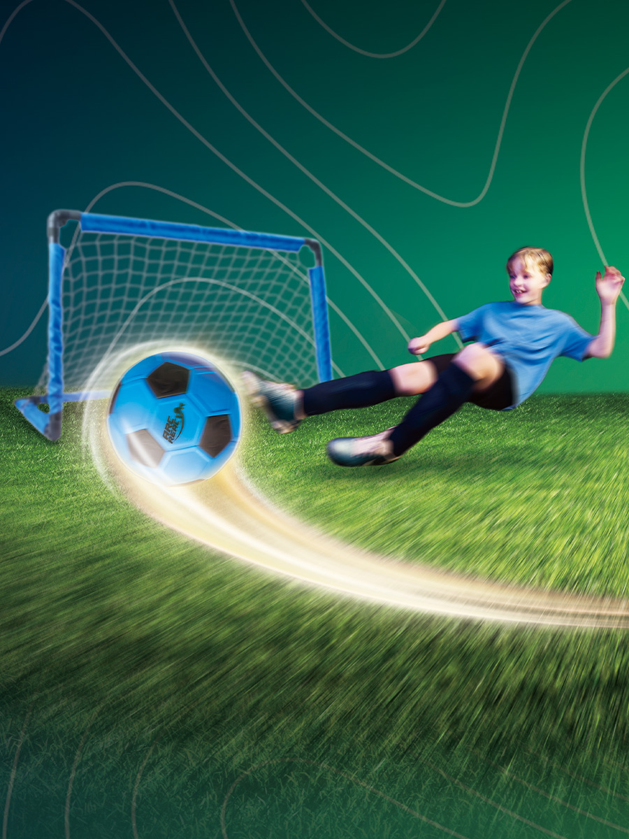 Спортивный мяч Hape футбольный - фото 3