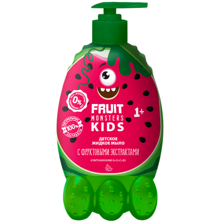 Мыло жидкое Fruit Monsters Kids Арбуз 400 мл