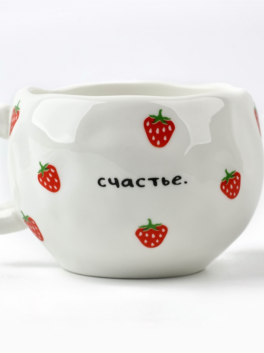 Чайная пара Sima-Land «Клубничка» 300 мл - фото 4