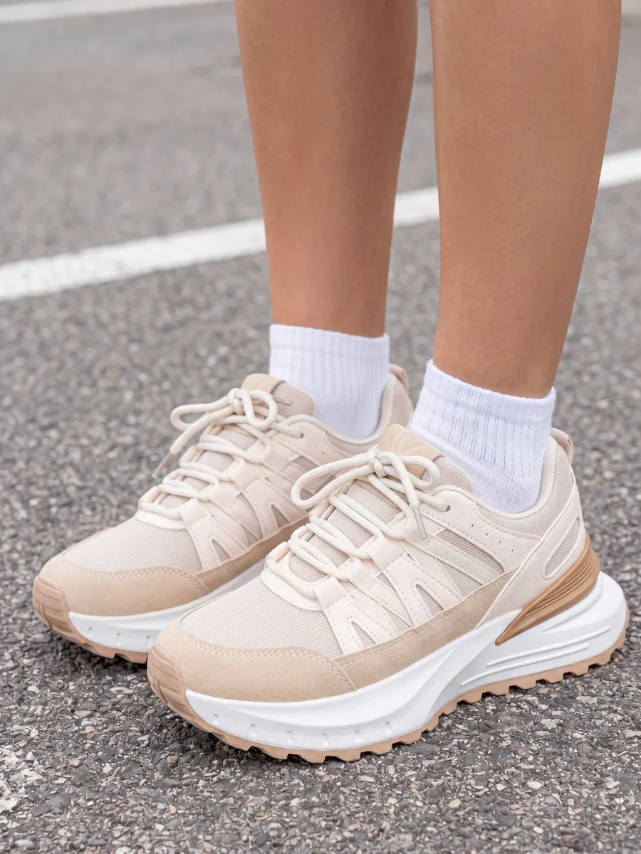 Кроссовки KDX NIC-01 beige - фото 4