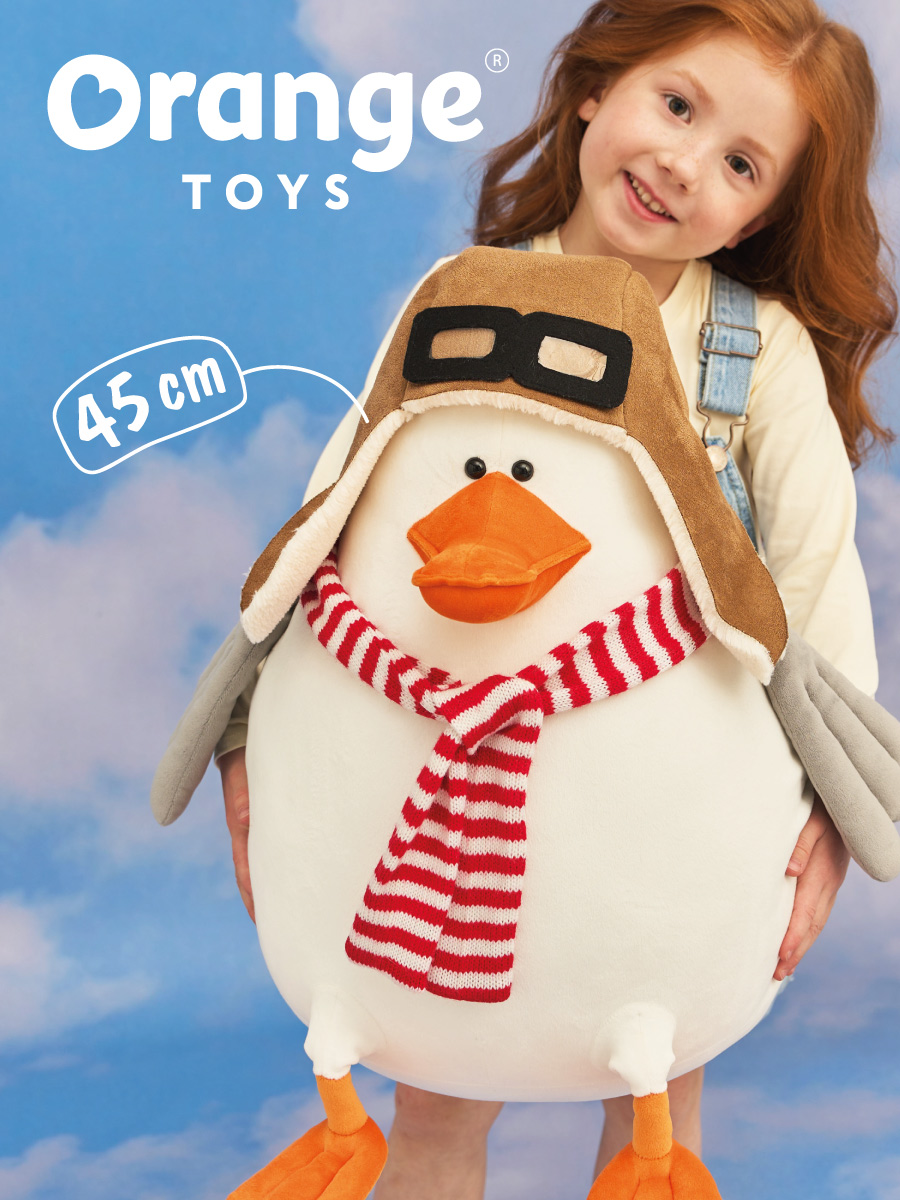 Мягкая игрушка Orange Toys Толстый Гусь 32х32х45 см - фото 1