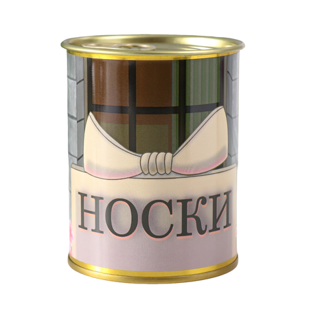 Носки женские в банке в ассортименте