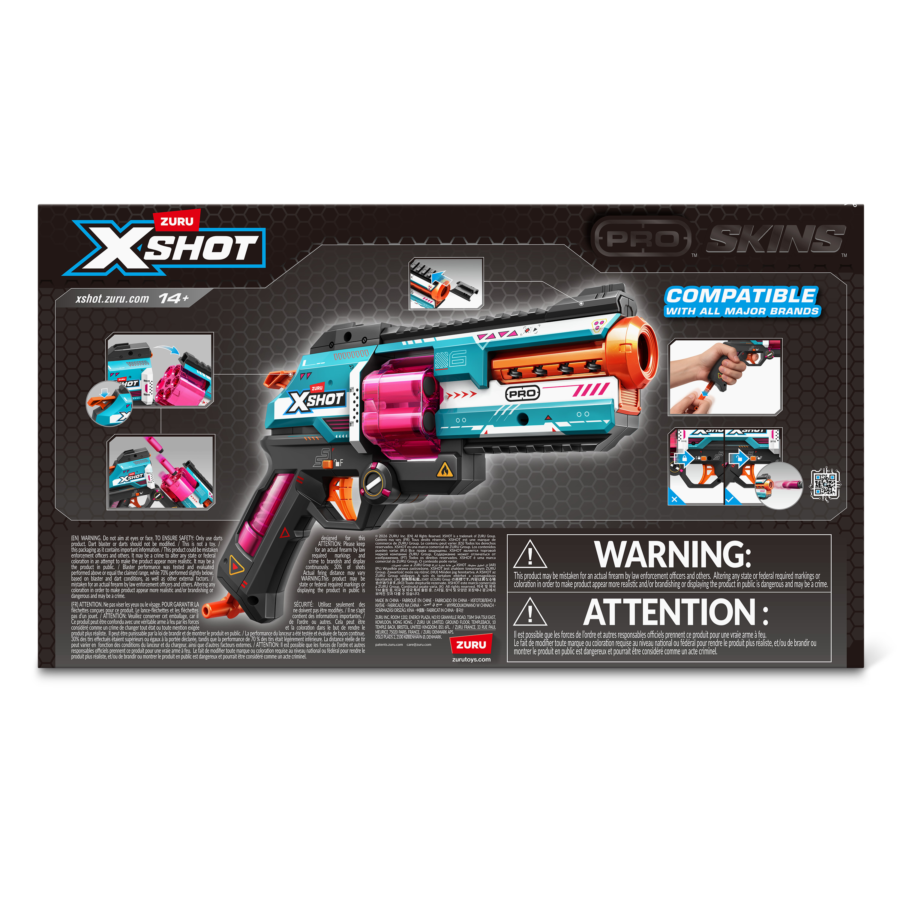 Бластер Zuru XSHOT - фото 7