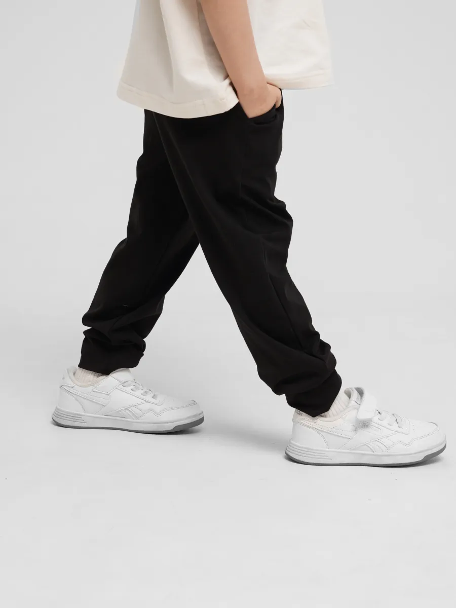 Брюки 2 шт Супер Пупс 2пр/штаны/темно-серый/черный - фото 13