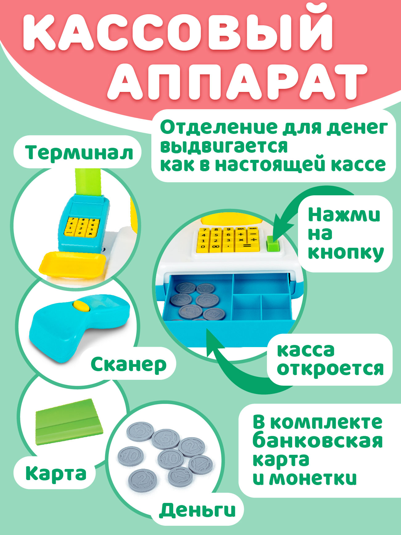 Игровой набор СТРОМ продукты - фото 3