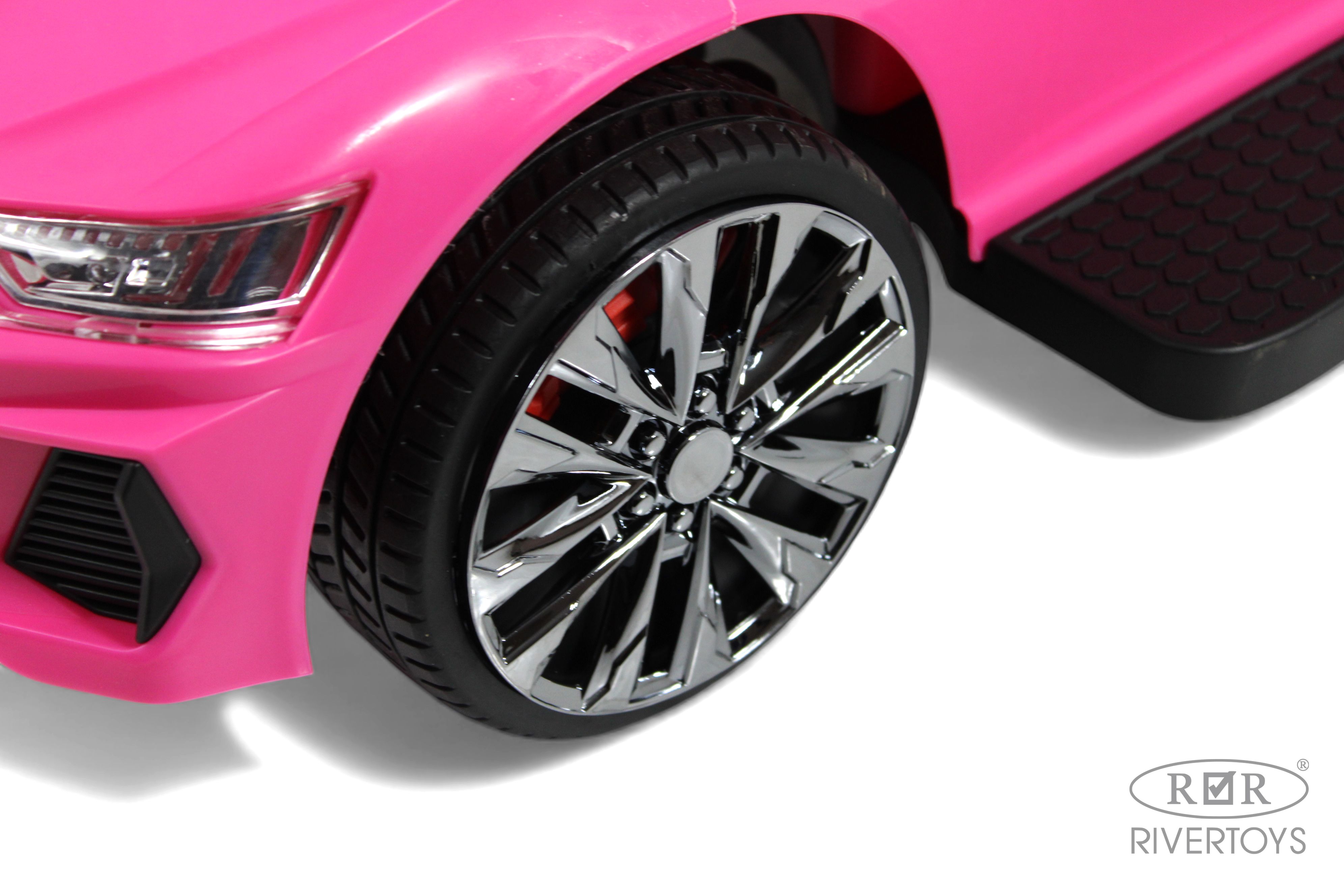 Каталка RIVERTOYS Z005ZZ-AP-PINK розовый - фото 7