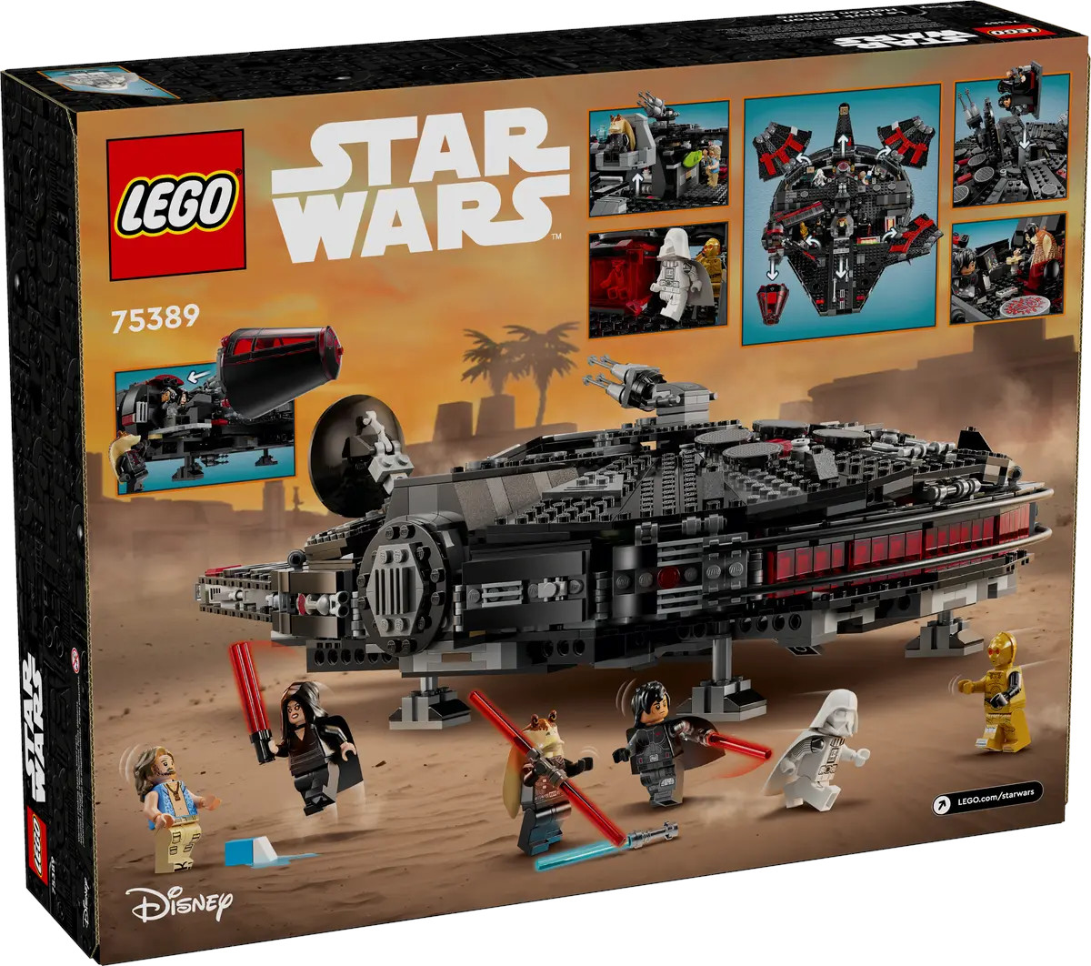 Конструктор LEGO Star Wars Темный сокол 1579 дет. - фото 10