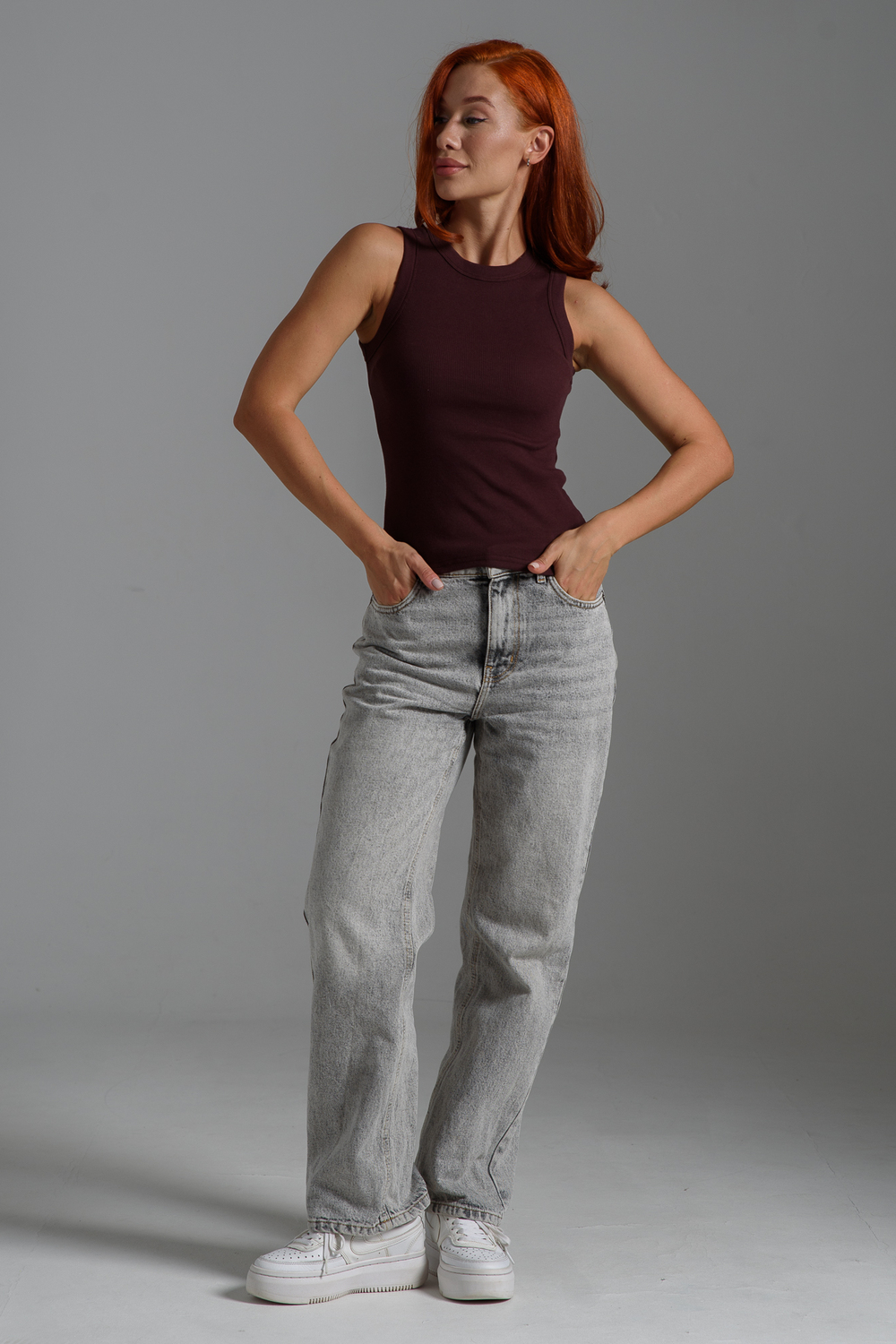 Майка Натали Суслова 14409/3 шоколад - фото 2