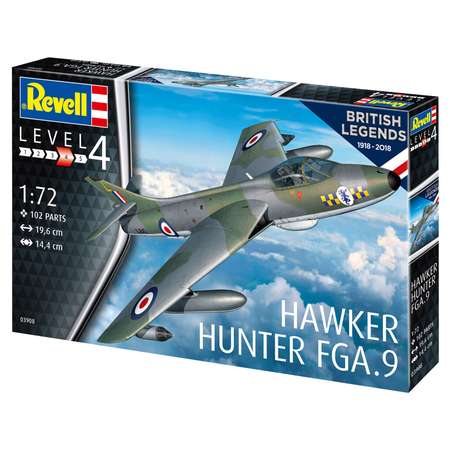 Сборная модель Revell 100 лет RAF: Хокер «Хантер»