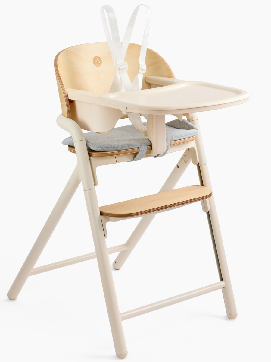 Стульчик для кормления Happy Baby Vincent бежевый - фото 1