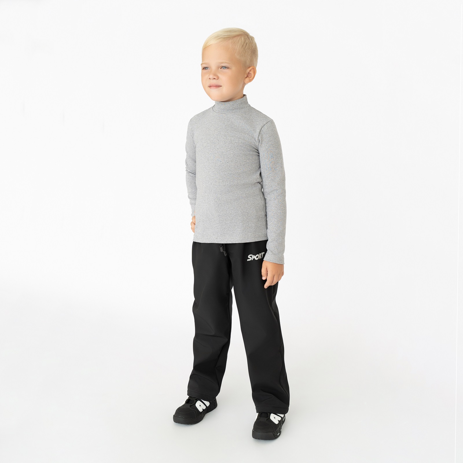 Брюки Arctic kids 10-030 черный - фото 3
