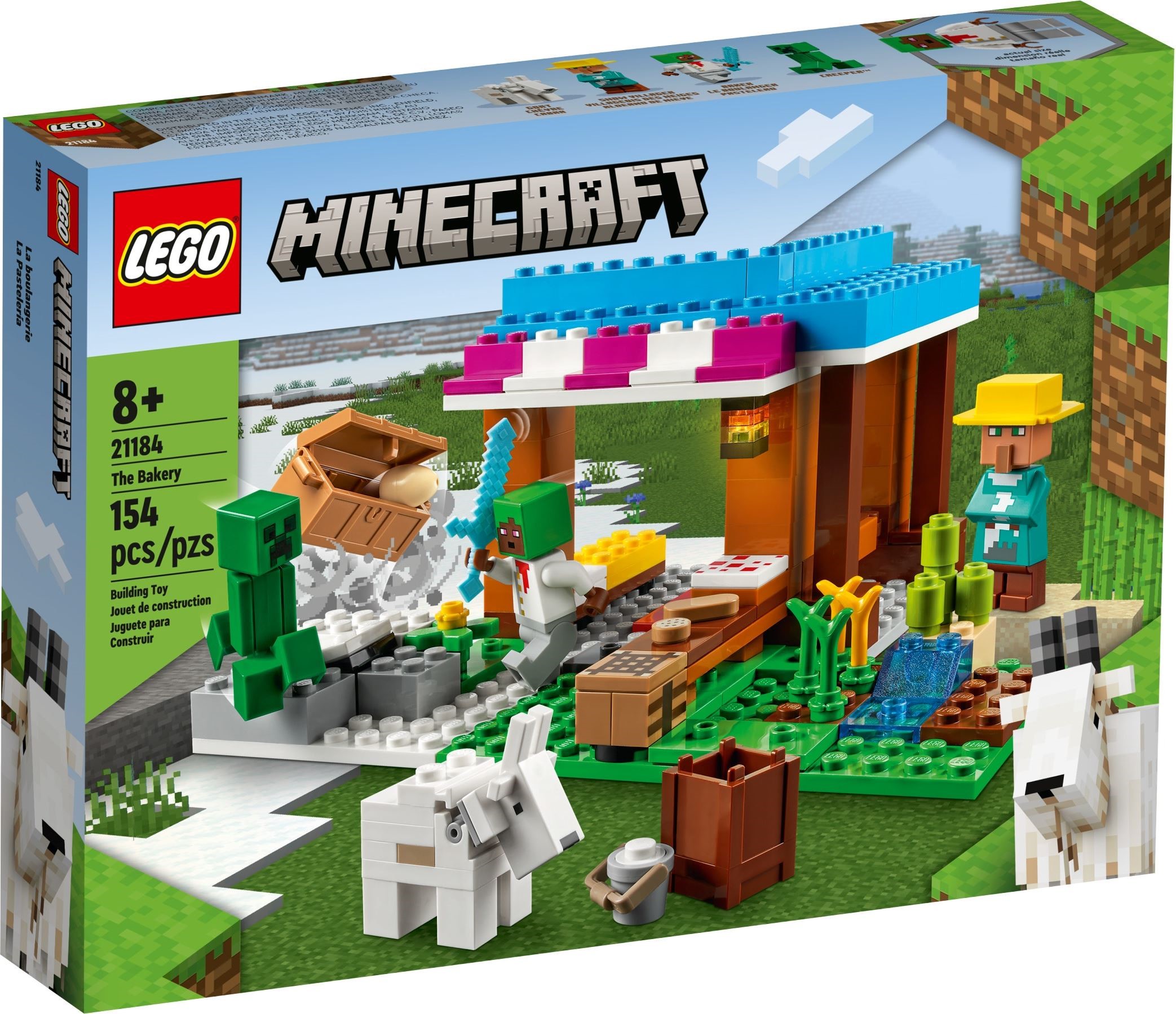 Изображение товара Конструктор LEGO Minecraft Пекарня 21184 65 деталей для детей