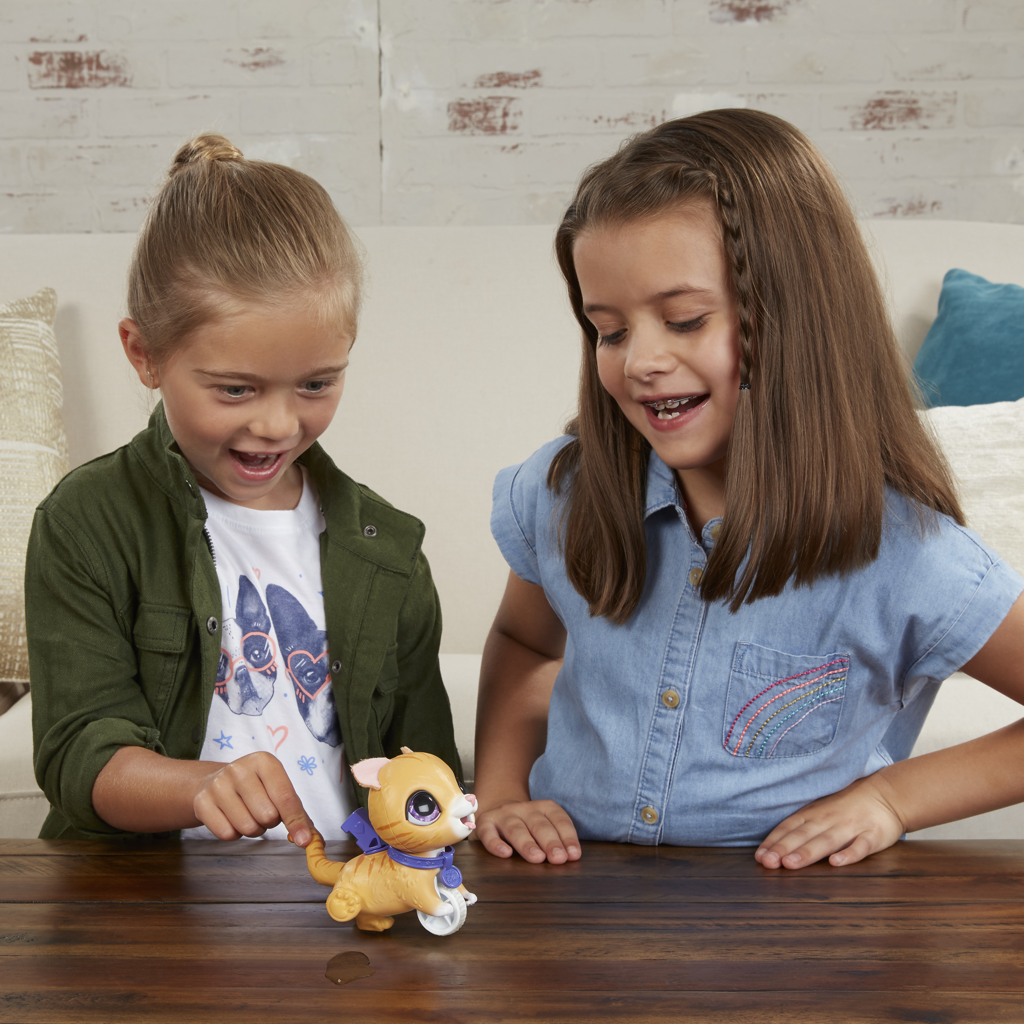 Игрушка мягкая FurReal Friends котик Озорной питомец - фото 6