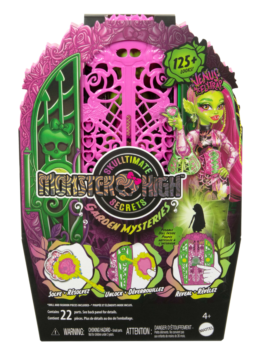 Кукла модельная Monster High Skulltimate Secrets Венера HYT75 - фото 3