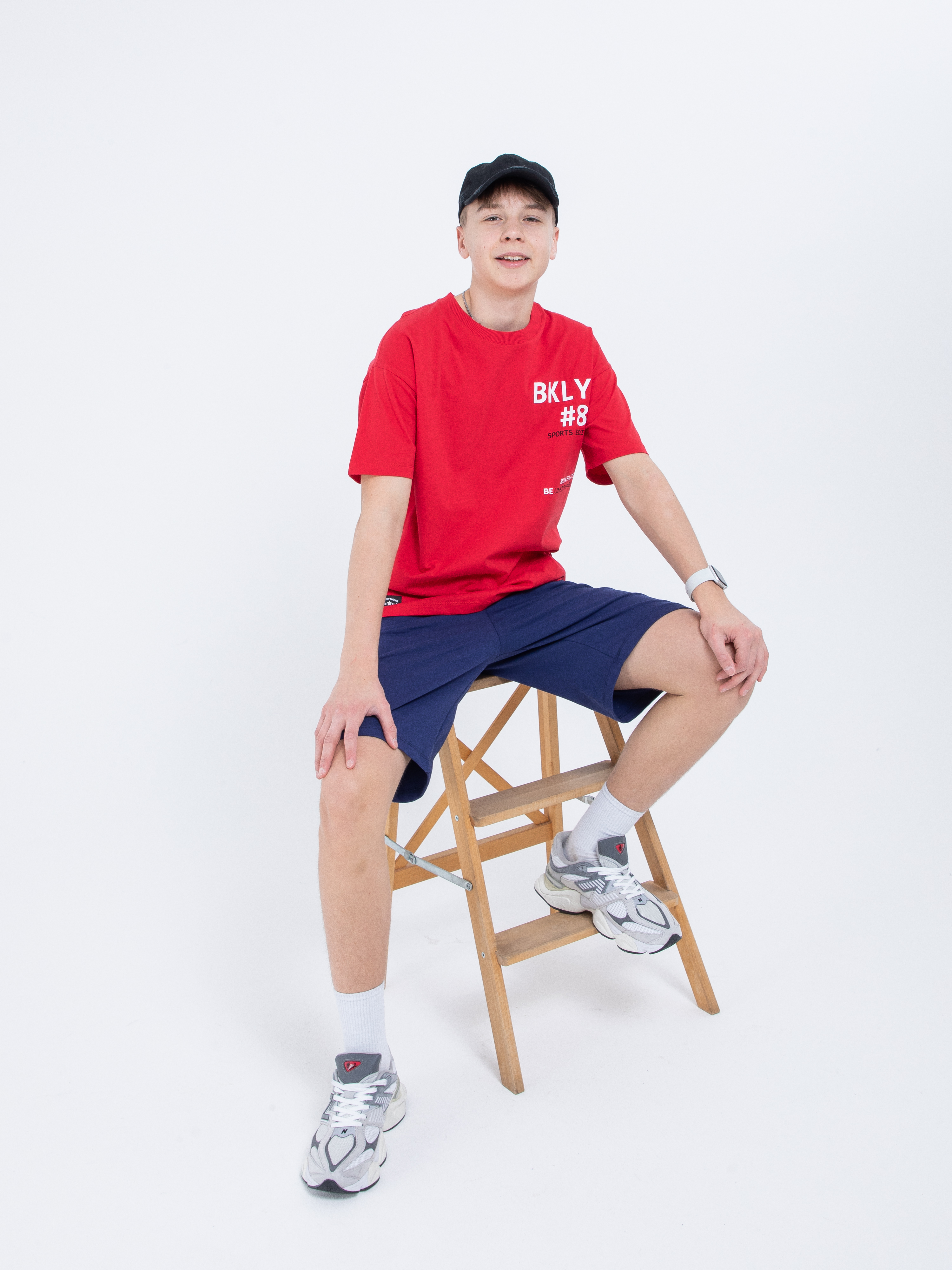 Футболка STELLA MODA 11213_красный - фото 7