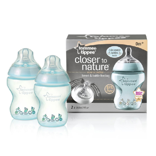 Бутылочка Tommee tippee 260 мл 2 шт. - фото 1