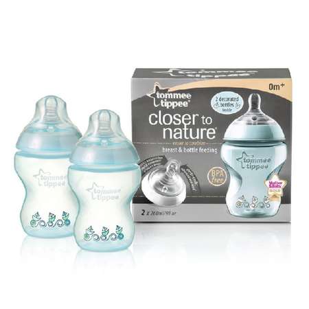 Бутылочка Tommee tippee 260 мл 2 шт.