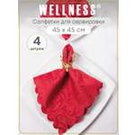 Набор из 4 сервировочных салфеток Wellness Руна 097
