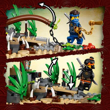 Конструктор LEGO NINJAGO Деревня Хранителей блочный