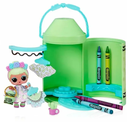 Кукла мини L.O.L. Surprise! Crayola высота 8 см