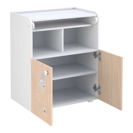 Комод Polini kids French 1270 Amis Белый-Дуб пастельный