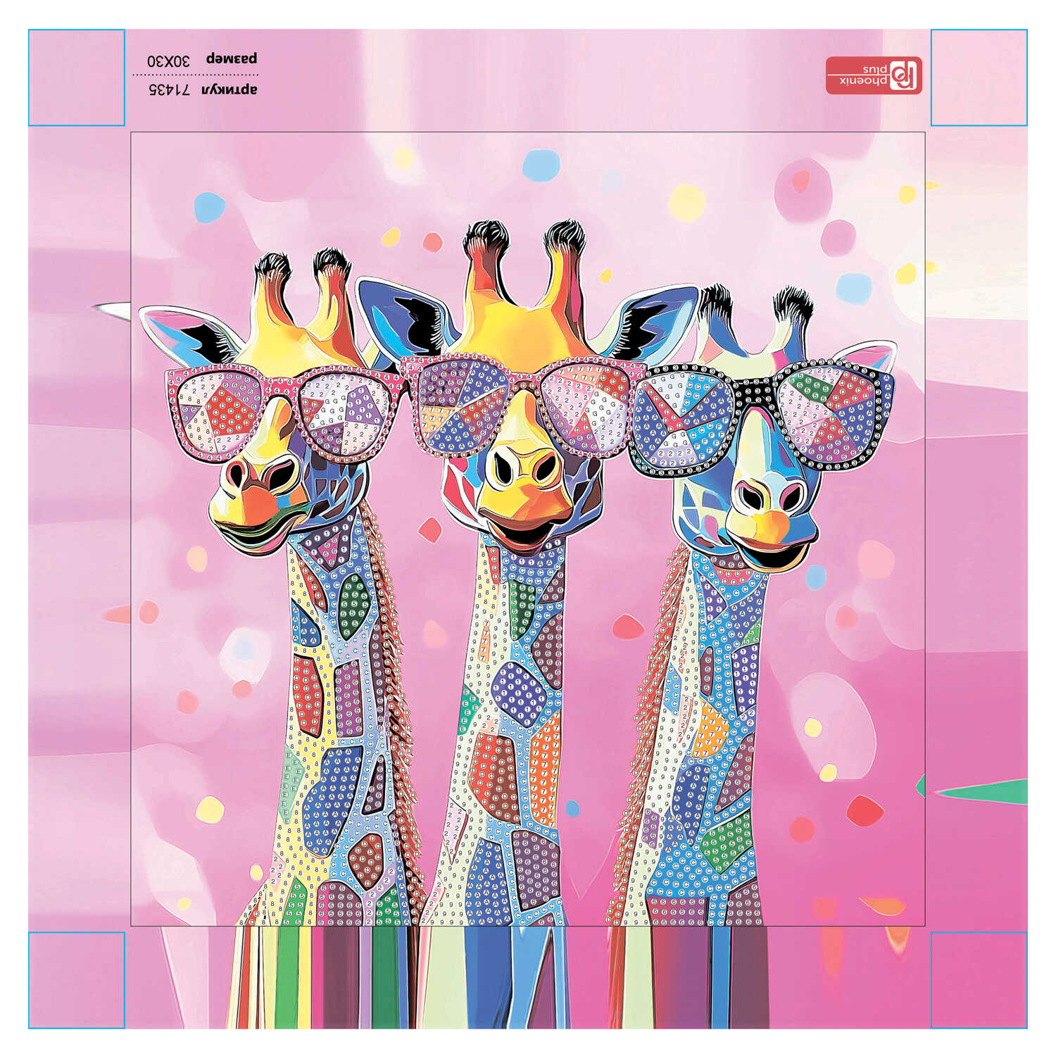 Алмазная мозаика Феникс + - фото 5