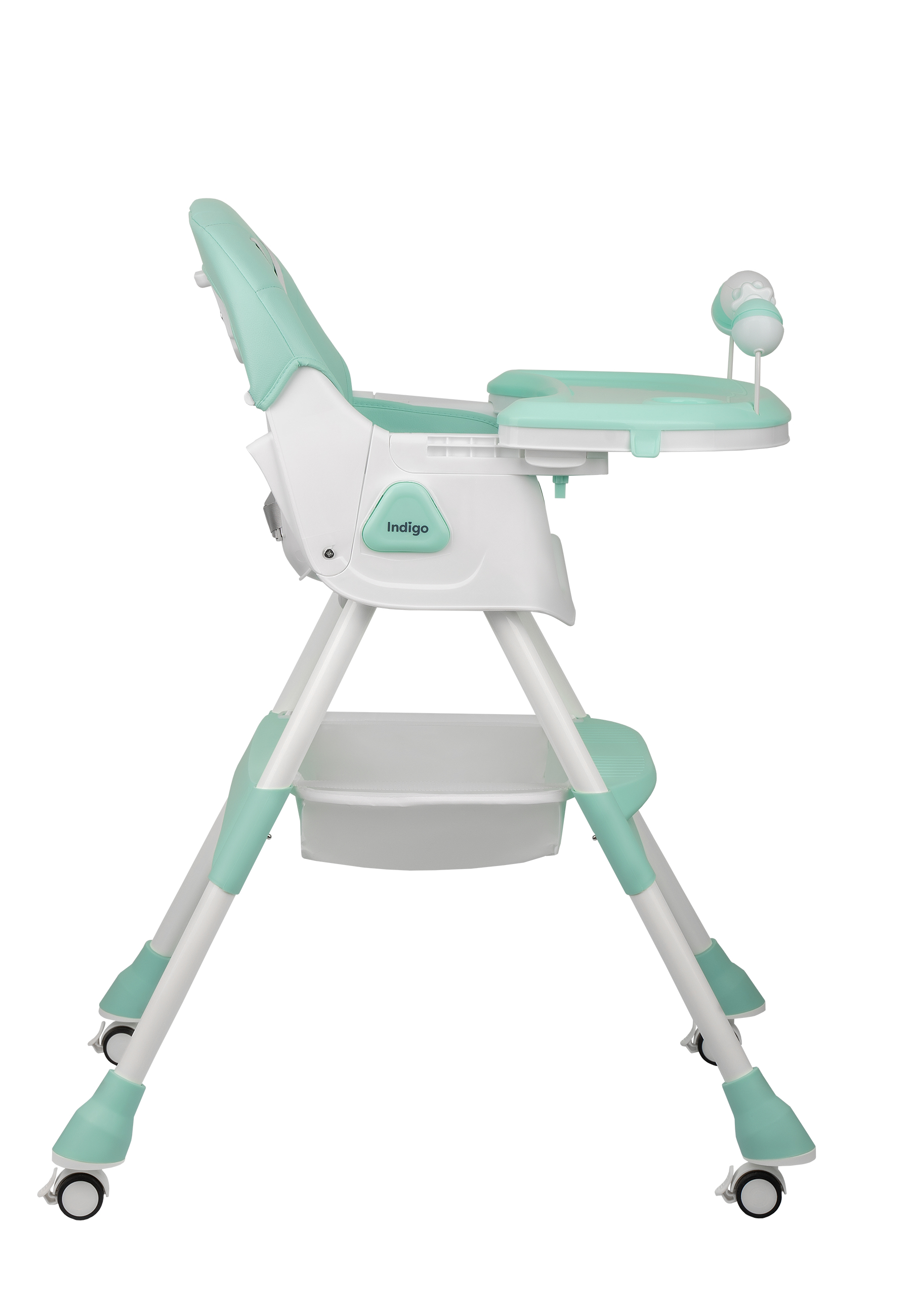 Стульчик для кормления Indigo Corn Flex мятный - фото 5