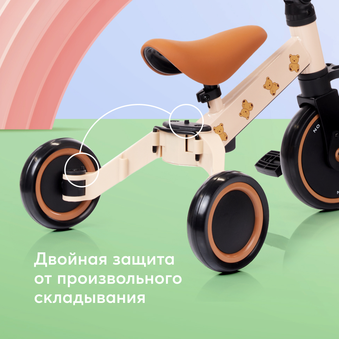 Трехколесный беговел Happy Baby - фото 5