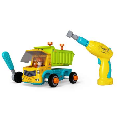 Самосвал JIALEGU TOYS Транспорт желтый