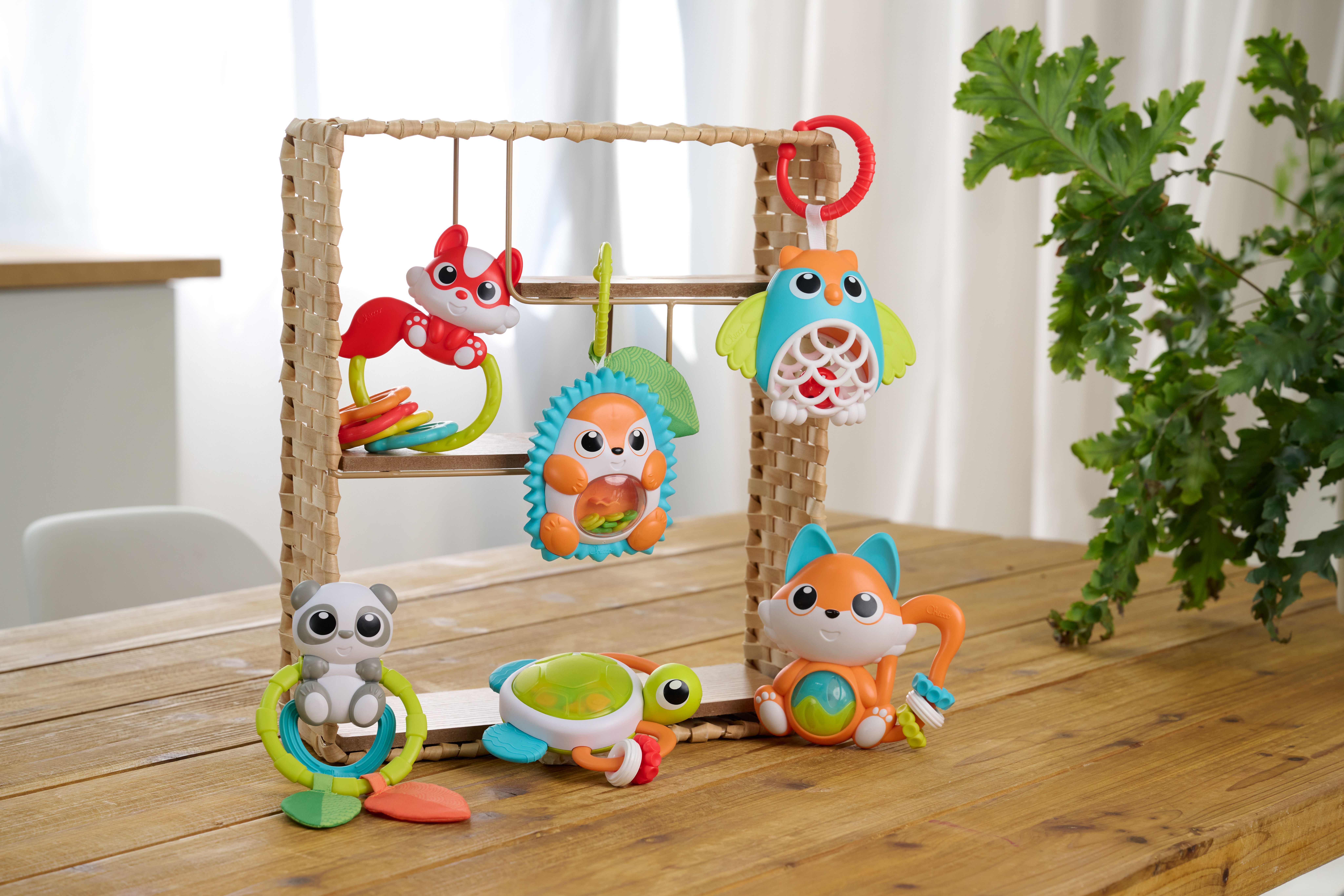 Игрушка Chicco погремушка Панда - фото 4