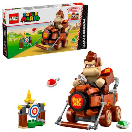 Конструктор LEGO Super Mario Марио Карт - Донки Конг блочный