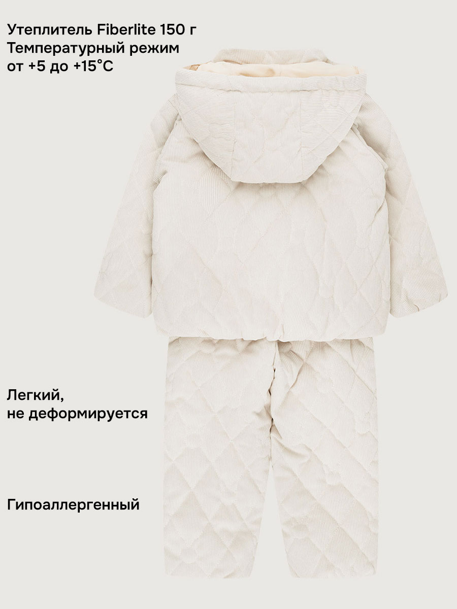 Костюм NIKASTYLE 7м0426 крем - фото 5