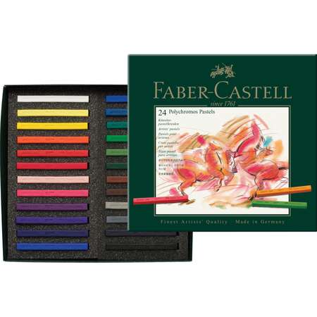 Пастель художественная сухая Faber Castell 24 шт.