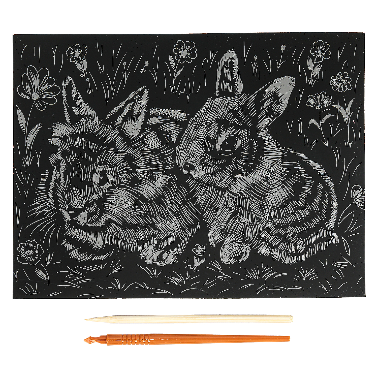 Гравюра Multiart Кролики - фото 3