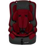 Автокресло Teddy Bear 513R/39 deep red-black dot 1/2/3 (9-36 кг)