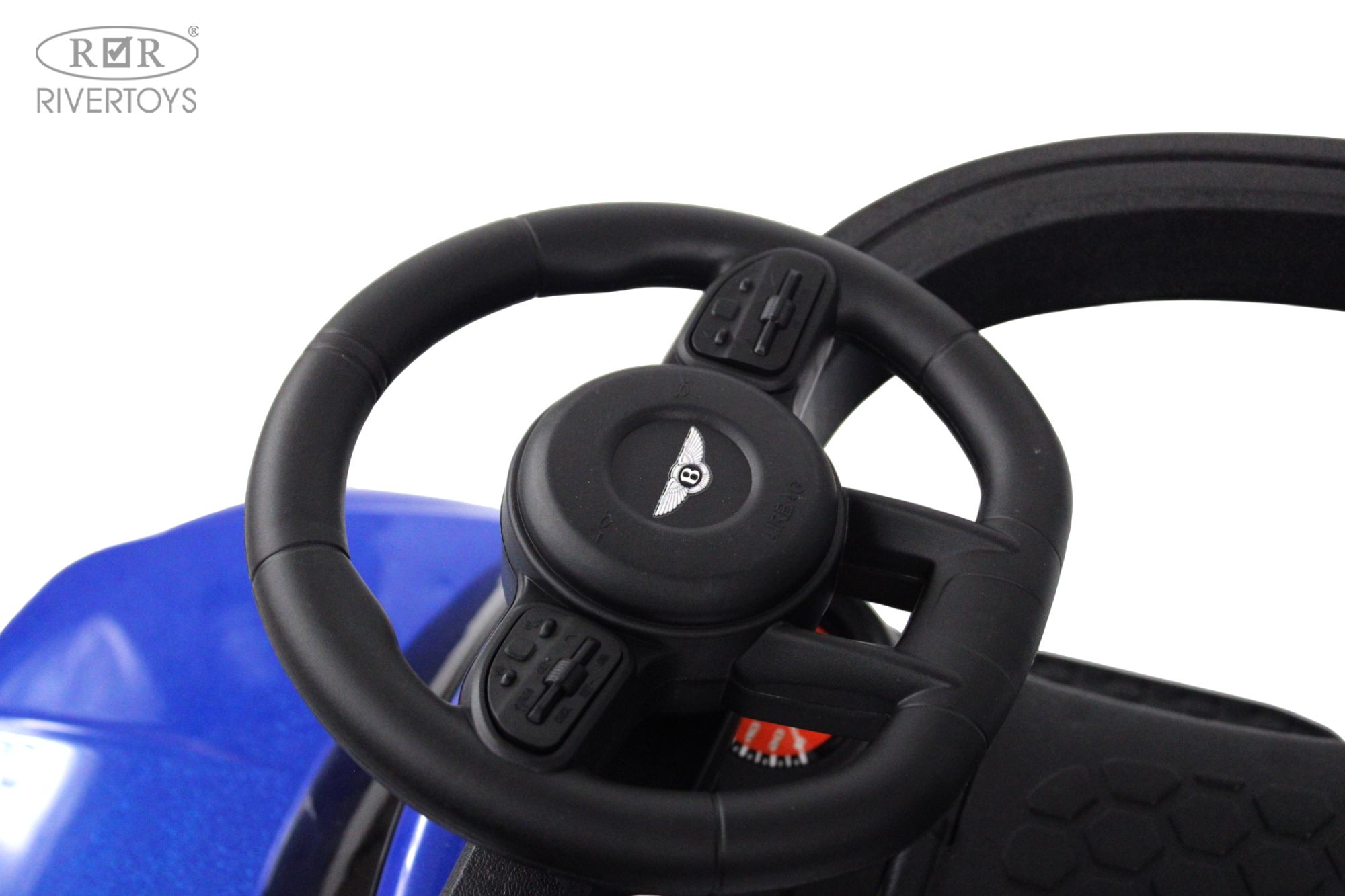 Каталка RIVERTOYS Z005ZZ-T-BLUE синий - фото 10