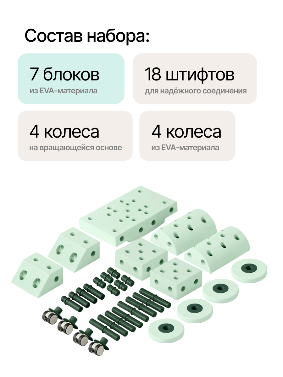 Конструктор EVOON 33 дет. - фото 6