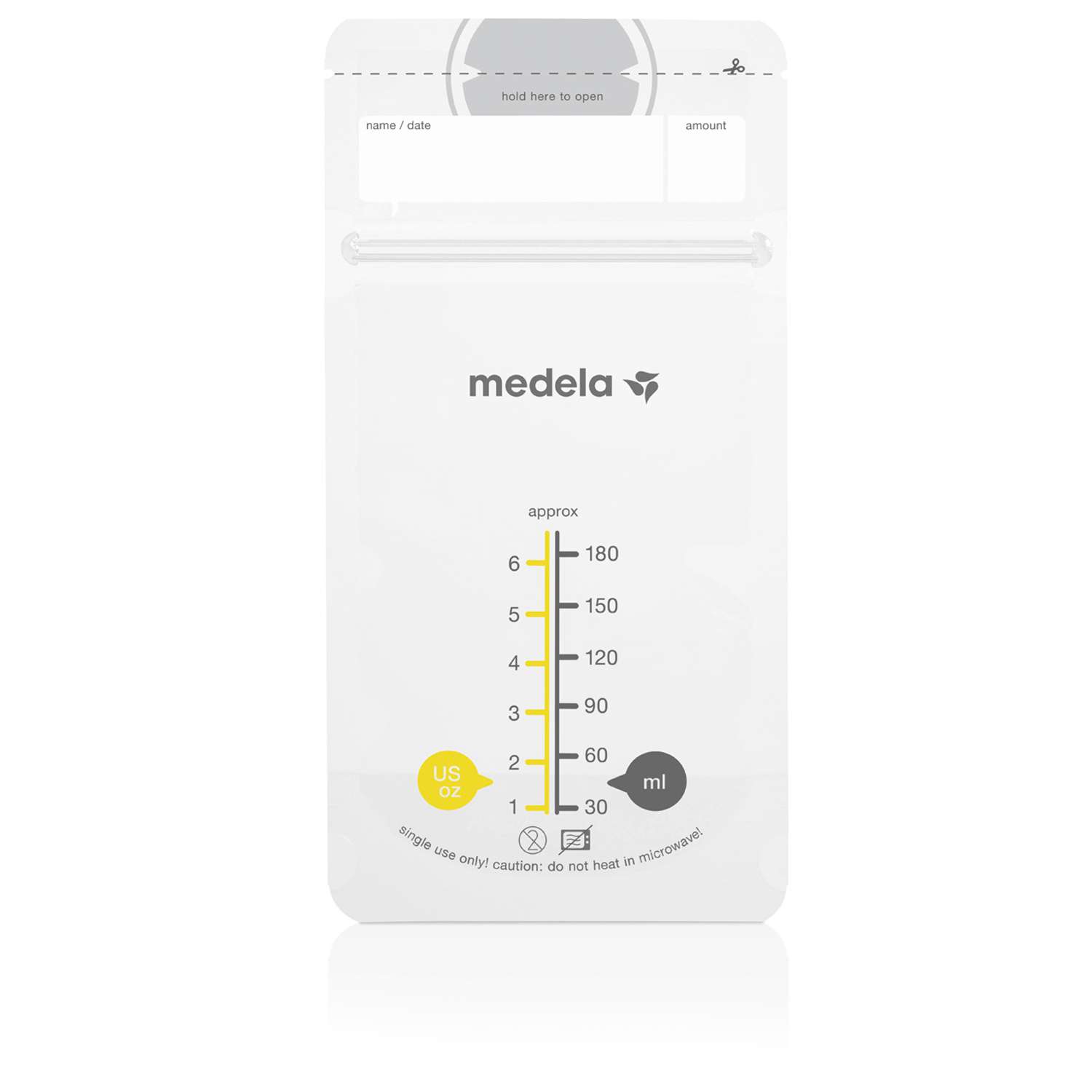 Пакеты для хранения грудного молока Medela одноразовые 50шт 008.0413 - фото 2