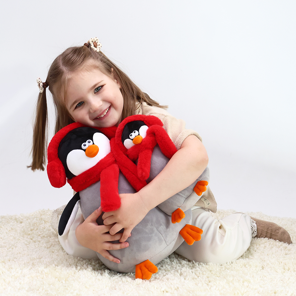 Игрушка мягкая Orange Toys пингвин 23 см - фото 3