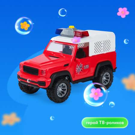 Внедорожник Mobicaro пожарный 1:16 красный